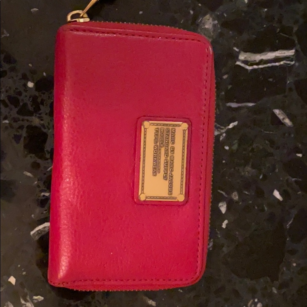 Marc Jacobs Red Wristlet